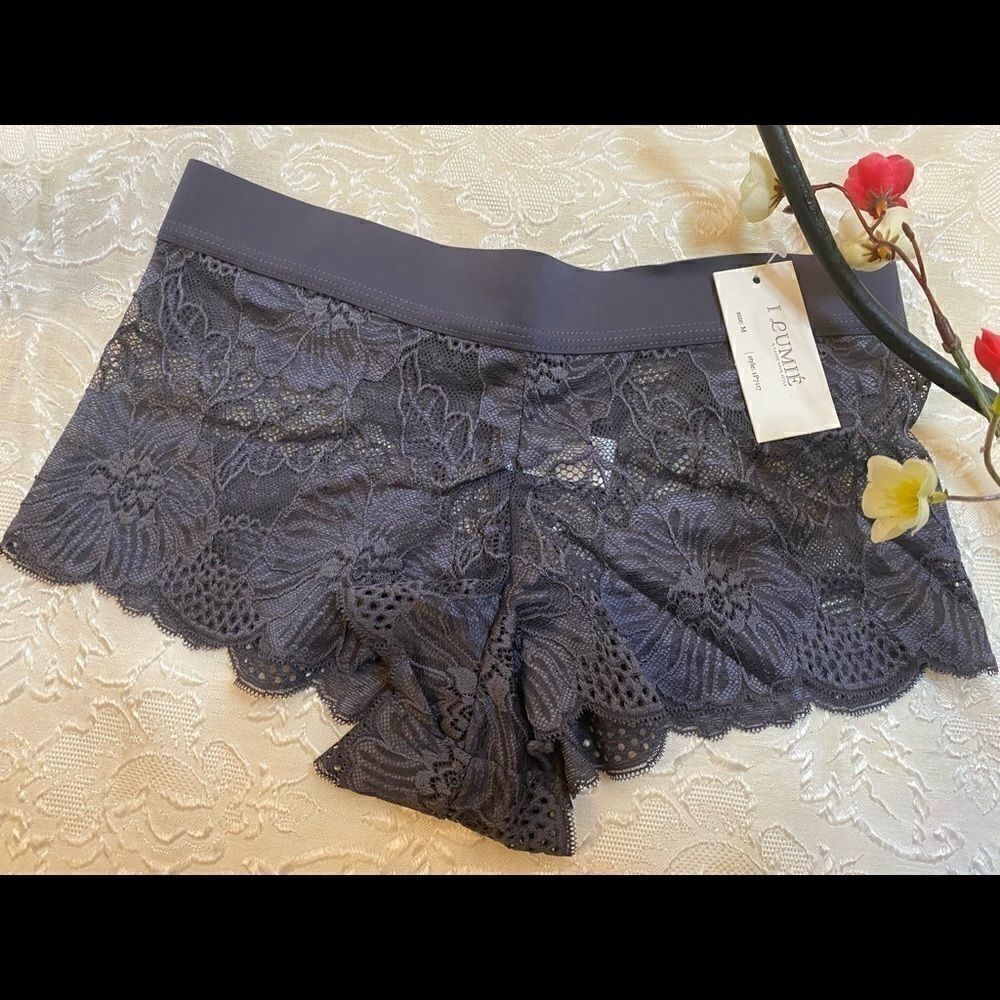 💥 I Lumie Boy short Sexy Floral Lace  Panties S-M